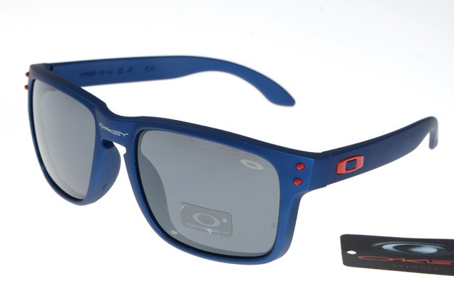 oakley blue frame sunglasses